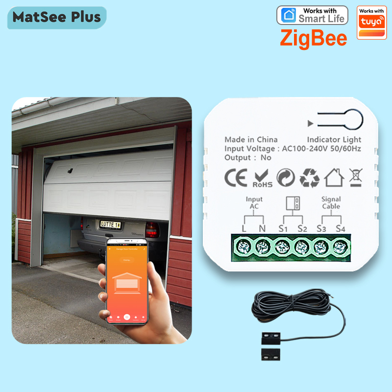 Smart Home Plus - 스마트 라이프 ZigBee 차고 문 개폐기